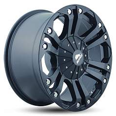 Диск R18 6x135-139,7 9J ET-12 D106,3 Buffalo BW-778 Matte-Black