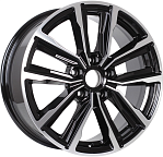 R17 5x114,3 7,5J ET35 D67,1 K&K Лацио Алмаз черный