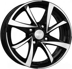 Диск R15 4x98 6,5J ET35 D58,5 К&К Игуана (КС546) Алмаз черный