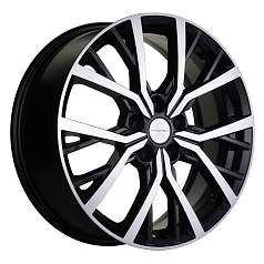 Диск R18 5x108 7J ET36 D65,1 Khomen KHW1806 (EXEED TXL) Black-FP