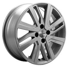Диск R16 4x100 6J ET37 D60,1 Khomen KHW1609 (16_Stepway) F-Silver
