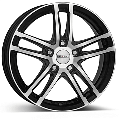 Диск R17 5x114,3 7J ET40 D66,1 Dezent TZ dark