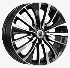 Диск R17 5x114,3 6,5J ET50 D54,1 K&K Flanker (КС1097) алмаз чёрный