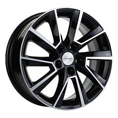 Диск R16 5x105 6J ET39 D56,6 Khomen KHW1604 (Chevrolet Aveo) Black-FP