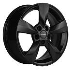 R15 5x100 6J ET40 D57,1 Khomen KHW1504 (Volkswagen Polo) Black