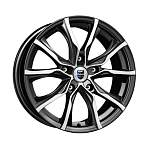 R17 5x115 7,5J ET44 D70,2 K&K Твист (КС697M) алмаз чёрный
