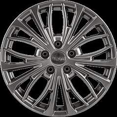Диск R17 5x114,3 7,5J ET45 D60,1 K&K КС873 (17_Camry V7) Дарк платинум 