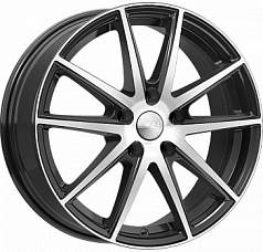 Диск R17 5x114,3 7J ET48,5 D67,1 Скад Амстердам алмаз