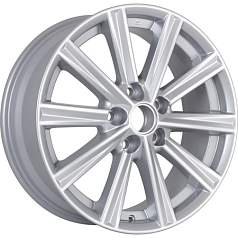 Диск R17 5x114,3 7J ET45 D60,1 KDW KD1720 (17 Camry V5) (КС624) Silver Painted