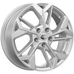 Диск R17 5x114,3 6,5J ET50 D54,1 K&K КС1062 (ZV 17_Coolray) сильвер