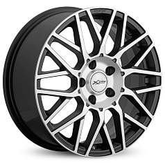 Диск R17 5x108 7J ET35 D67,1 X'trike X-131 BKM/FP