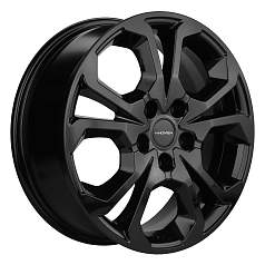 Диск R17 5x114,3 6,5J ET45 D54,1 Khomen KHW1711 (Geely Coolray) Black