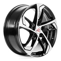 Диск R17 5x112 7J ET40 D57,1 X'trikeRST R037 BK/FP