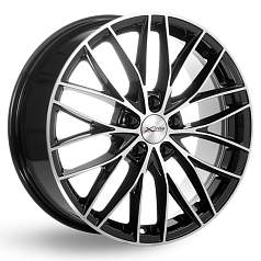 Диск R18 5x112 7,5J ET50 57,1 X'trike X-130 BK/FP