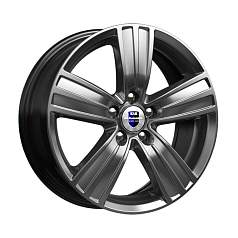 Диск R17 5x130 7,5J ET55 D71,6 K&K да Винчи (КС533) Дарк платинум Оригинал