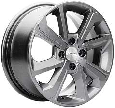 Диск R15 4x100 6J ET37 D60,1 Khomen KHW1501 (Lada X-Ray) Gray