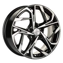 Диск R17 5x112 7J ET45 D57,1 Khomen KHW1716 (Skoda Karoq) Black-FP