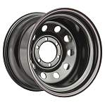 R16 6x139,7 10J ET-44 D110 OFF-ROAD Wheels Диск усиленный Toyota Nissan стальной Black