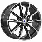 R17 5x114,3 7,5J ET35 D67,1 К&К Меренге (КС902) алмаз чёрный 