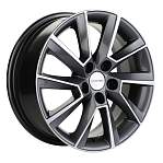 R16 5x105 6J ET39 D56,6 Khomen KHW1604 (Chevrolet Aveo) Gray-FP