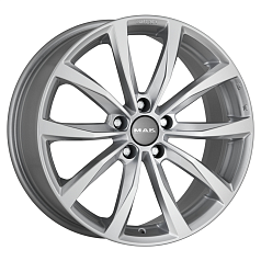 Диск R20 5x108 8J ET45 D63,4 MAK Wolf Silver 