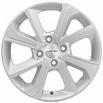 R15 4x100 6J ET37 D60,1 Khomen KHW1501 (Lada X-Ray) F-Silver