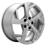R17 5x114,3 7J ET50 D67,1 Khomen KHW1712 (ZV 17_CX-5/Seltos) F-Silver