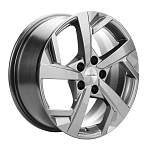 R17 5x114,3 7J ET37 D66,5 Khomen KHW1712 (ZV 17_Haval Jolion) Gray