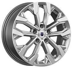 Диск R17 5x112 6,5J ET46 D57,1 K&K Морейн (КС1046) дарк платинум