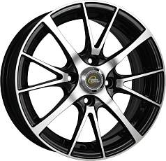 Диск R15 5x100 6,5J ET40 D57,1 Cross Street Y3174 BKF