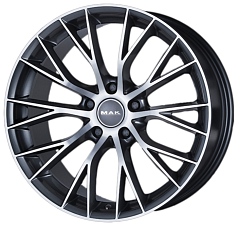 шина - euro-diski.ru Шины R19 5x108 8,5J ET42 D63,4 MAK Munchen Gunmetal Mirror Face