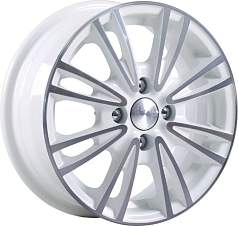 Диск R15 4x98 6J ET38 D58,6 Скад Пантера Almaz_white