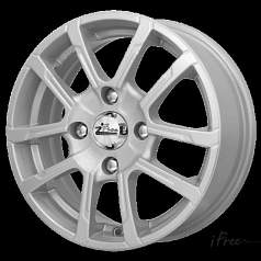 Диск R14 4x100 5,5J ET43 D54,1 iFree Слайдер Нео-классик