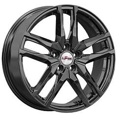 Диск R18 5x114,3 6,5J ET37 D66,6 iFree Бомбей (КС1075) BK