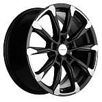R18 5x112 7,5J ET43 D57,1 Khomen KHW1808 ( 18_ZV KODIAQ) Black-FP