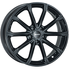 шина - euro-diski.ru Шины R17 5x114,3 7J ET40 D66,1 MAK DaVinci Gloss Black