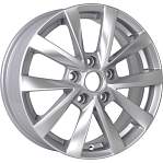 R16 5x114,3 6,5J ET45 D67,1 KDW KD1636 (ZV 16_Corolla) (КС863) Silver Painted