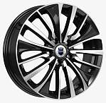 R17 5x114,3 6,5J ET45 D66,1 K&K Flanker (КС1097) алмаз чёрный