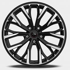 Диск R20 5x112 10,0J ET25 D66,6 Momo SUV RF-02 Matt Black-Polished Flow-forming FB