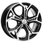 R17 5x114,3 7J ET51 D67,1 Khomen KHW1702 (ZV 17_Optima/Tucson) Black-FP