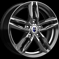 Диск R16 5x114,3 6J ET45 D67,1 К&К Sayan (КС731-06) дарк платинум 