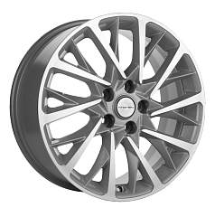 Диск R18 5x112 7,5J ET43 D57,1 Khomen KHW1804 ( 18_ ZV Kodiaq/Tiguan) F-Silver-FP