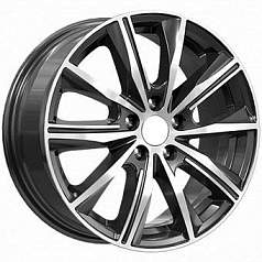 Диск R17 5x114,3 7J ET45 D67,1 К&К Арнар (КС896-12) алмаз черный