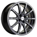 R17 4x100 6,5J ET50 D60,1 Khomen KHW1707 (Lada Vesta) Gray-FP