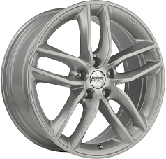Диск R19 5x114,3 8,5J ET45 D82 BBS SX SX0505 Brilliant Silver