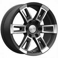 Диск R18 6x139,7 8J ET25 D106,2 Скад Тор алмаз-барxат 