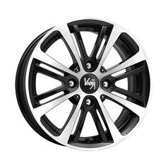 Диск R14 4x100 5,5J ET43 D67,1 К&К Беринг (КС653) Алмаз черный