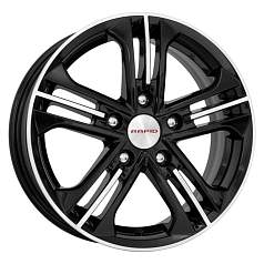 Диск R16 5x112 6,5J ET35 D66,6 K&K Trinity (КС666) Алмаз черный