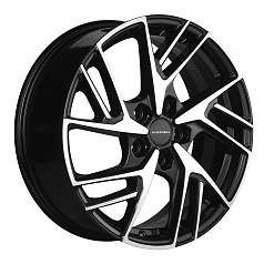 Диск R17 5x114,3 6,5J ET45 D67,1 Khomen KHW1722 (Mazda 3/CX30) Black-FP