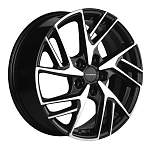 R17 5x114,3 6,5J ET45 D54,1 Khomen KHW1722 (Geely Coolray) Black-FP